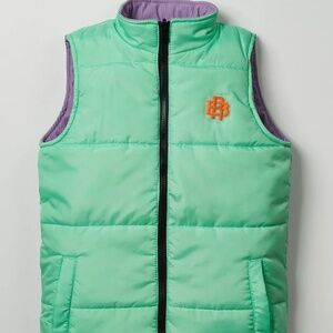 Reason kids reversible puffer vest